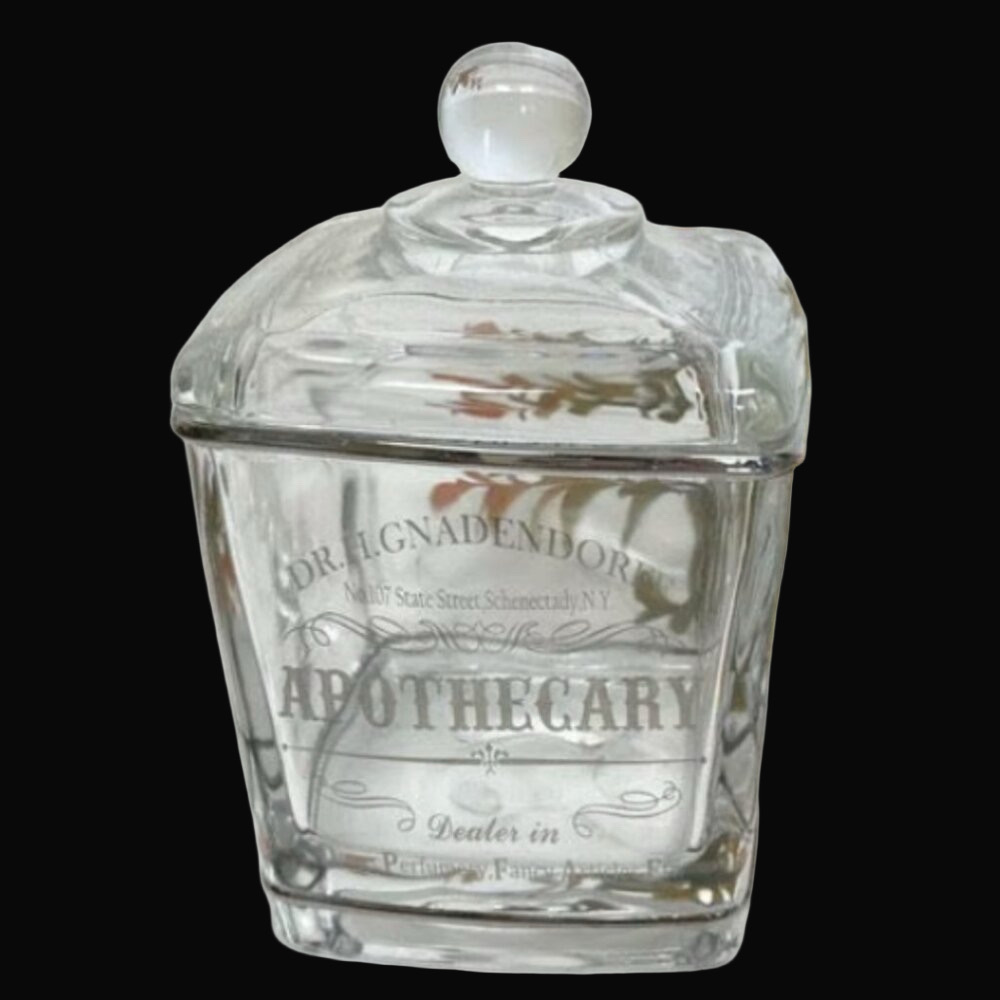Vintage Parisian Style Hotel Balfour Apothecary Jar